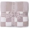 Barefoot Dreams Cozychic Checkerboard Throw Blanket In Pink