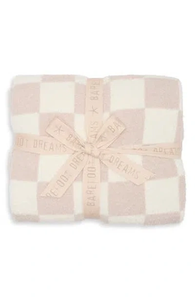 Barefoot Dreams ® Cozychic® Checkered Blanket In Pink