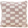 Barefoot Dreams Cozychic® Checks & Stripes Accent Pillow In Feather/cream