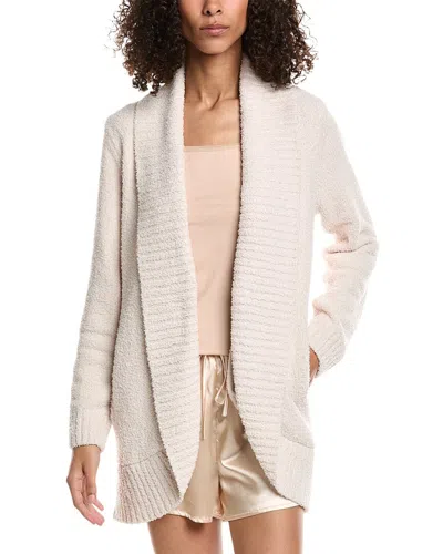 Barefoot Dreams Cozychic Chenille Cardi In Pink