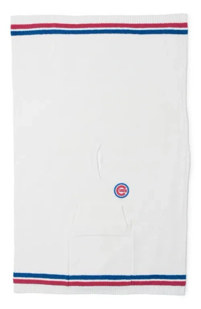 Barefoot Dreams Cozychic® Chicage Cubs Everything Poncho In White
