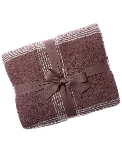 Barefoot Dreams Cozychic Classic Plaid Blanket In Brown