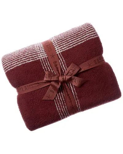 Barefoot Dreams Cozychic Classic Plaid Blanket In Brown