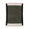 Barefoot Dreams Cozychic Color Block Throw In Khaki Green Multi