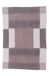 Barefoot Dreams Cozychic® Costa Block Throw Blanket In Brown