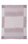 Barefoot Dreams Cozychic® Costa Colorblock Stroller Blanket In Pink