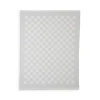 Barefoot Dreams Cozychic Cotton-blend Checkered Throw Blanket In Gray/cream