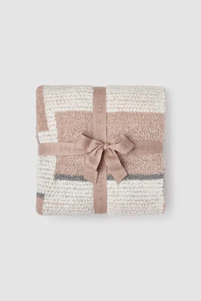 Barefoot Dreams Cozychic® Cotton Playa Checkered Throw In Cream Multi