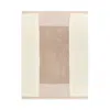 Barefoot Dreams Cozychic Cova Center Stripe Throw Blanket In Neutral