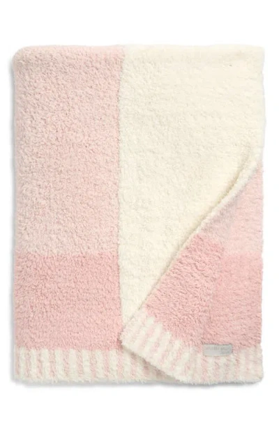 Barefoot Dreams Cozychic® Cova Stroller Blanket In Pink