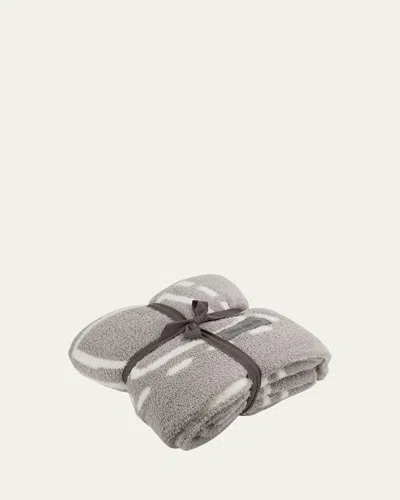 Barefoot Dreams Cozychic Covered In Prayer Throw In Oyster-pearl