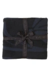 Barefoot Dreams Cozychic® Desert Bloom Throw Blanket In Black