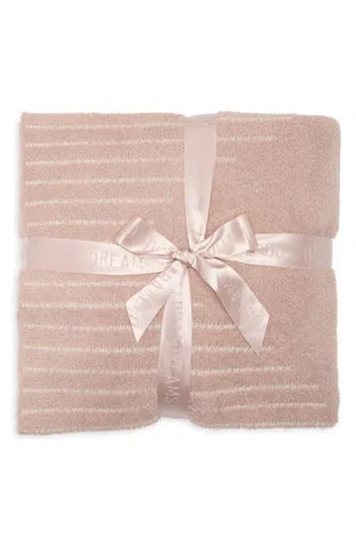 Barefoot Dreams ® Cozychic® Diamond Stripe Throw In Pink