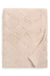 Barefoot Dreams Cozychic™ Diamond Weave Blanket In Neutral