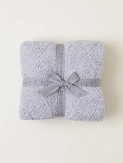Barefoot Dreams Cozychic® Diamond Weave Blanket In Gray
