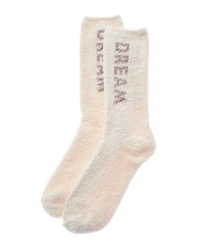 Barefoot Dreams Cozychic Dream Socks In Neutral