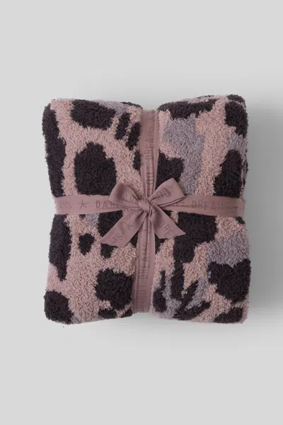 Barefoot Dreams Cozychic® Exploded Leopard Throw In Purple
