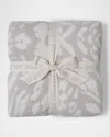 Barefoot Dreams Cozychic Fauna Leopard Throw In Neutral