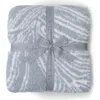 Barefoot Dreams Cozychic® Flowing Petals Throw Blanket In Gray