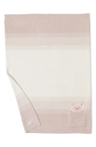Barefoot Dreams Cozychic® Flying Pig Stroller Blanket In Cream Multi