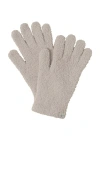 Barefoot Dreams Cozychic Gloves In Stone