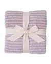 Barefoot Dreams Cozychic Gradient Stripe Stroller Blanket In Petal Mult