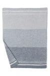 Barefoot Dreams Cozychic® Gradient Stripe Stroller Blanket In Platinum Multi