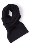Barefoot Dreams Cozychic® Grid Scarf In Black