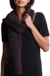 Barefoot Dreams Cozychic® Grid Scarf In Purple