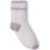 Barefoot Dreams Cozychic™ Half Crew Socks In White
