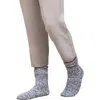 Barefoot Dreams Cozychic™ Heathered Socks In Blue