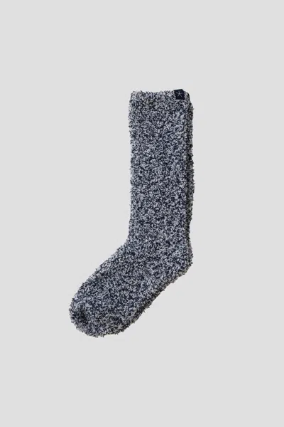 Barefoot Dreams Cozychic® Heathered Socks In Heathered Indigo