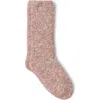 Barefoot Dreams Cozychic™ Heathered Socks In Terra/white