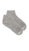 BAREFOOT DREAMS COZYCHIC HEATHERED TENNIS SOCKS