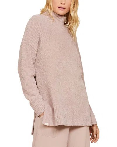 Barefoot Dreams Cozychic High-low Pullover In Transparent