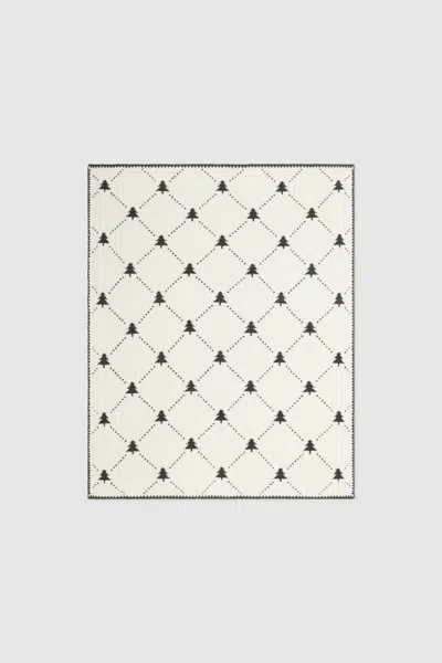 Barefoot Dreams Cozychic® Holiday Tree Blanket In White