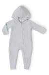 Barefoot Dreams Babies' ® Cozychic® Hooded Romper In Blue