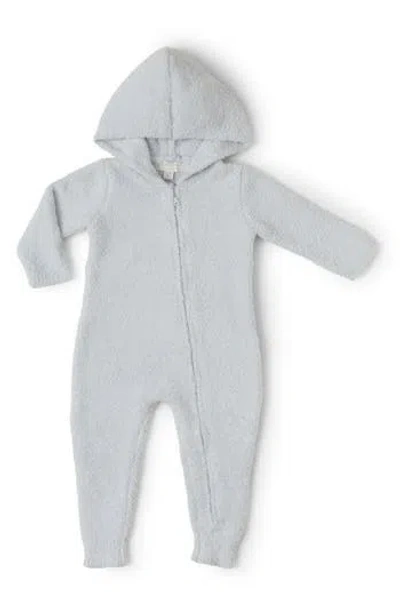Barefoot Dreams Babies' ® Cozychic® Hooded Romper In Blue