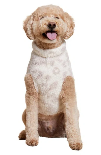Barefoot Dreams Cozychic™ Leopard Dog Sweater In Neutral
