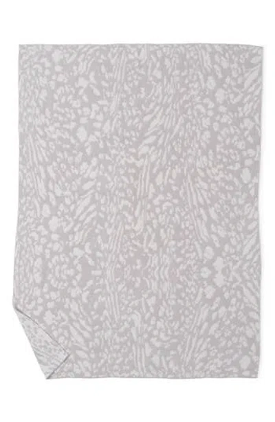 Barefoot Dreams ® Cozychic® Leopard Throw Blanket In Gray