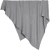 Barefoot Dreams Cozychic Light Ribbed Throw In Gray