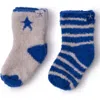 Barefoot Dreams Kids'  Cozychic Lite® 2-pack Sock Set In Multi