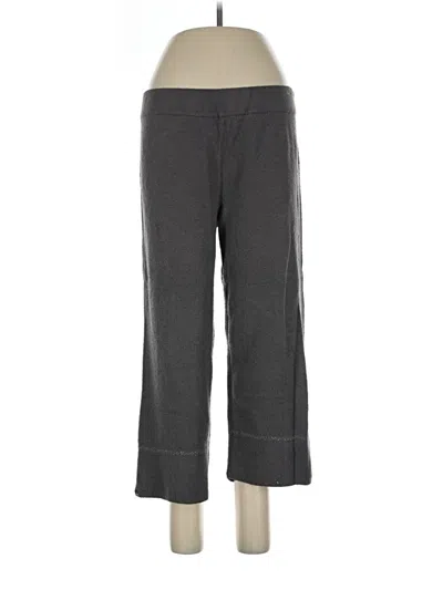 Pre-owned Barefoot Dreams Cozychic Lite Active Pants In Gray