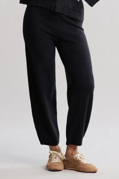 Barefoot Dreams Cozychic Lite® Barrel Leg Pant In Black