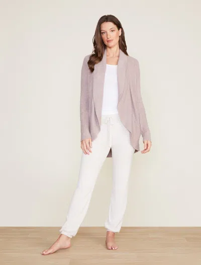 Barefoot Dreams Cozychic Lite® Circle Cardi In Deep Taupe