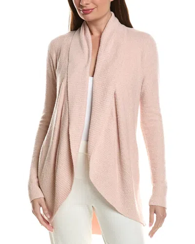 Barefoot Dreams Cozychic Lite Circle Cardigan In Pink