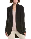 Barefoot Dreams Cozychic Lite Circle Cardigan In Black