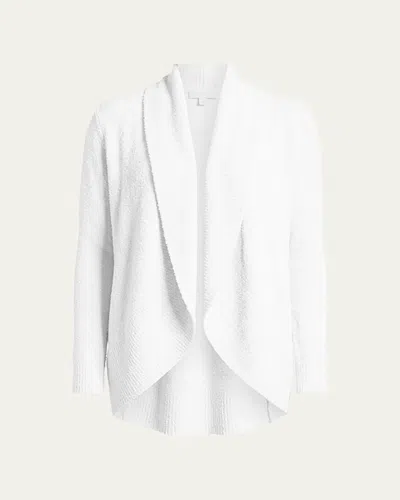 Barefoot Dreams Cozychic Lite Circle Cardigan In White