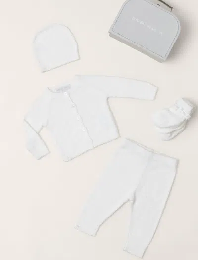 Barefoot Dreams Babies' Cozychic Lite® Classic Newborn Set In White