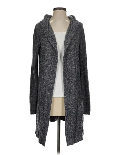 Pre-owned Barefoot Dreams Cozychic Lite Coat In Gray